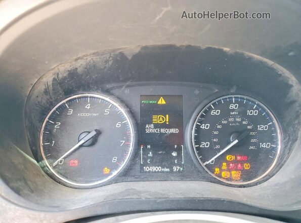 JA4AD3A34LZ042703 2020 MITSUBISHI OUTLANDER White Instrument cluster view