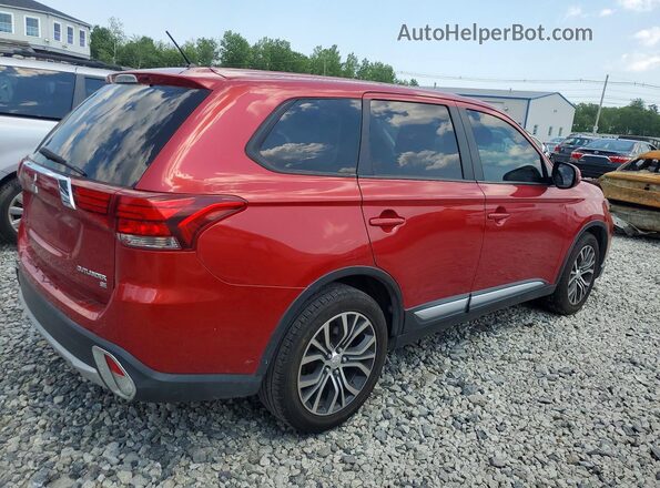 JA4AD3A35GZ001180 2016 MITSUBISHI OUTLANDER Red Հետևի աջ