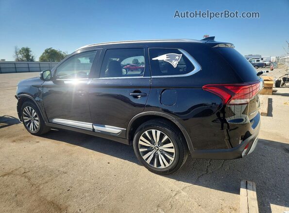 JA4AD3A35LZ020662 2020 MITSUBISHI OUTLANDER Black Trasero izquierdo