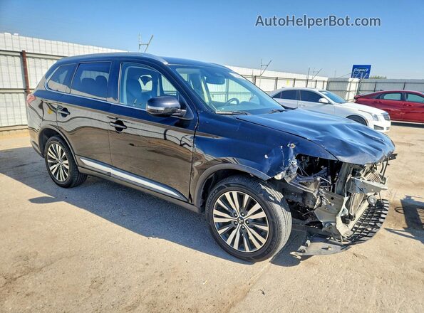 JA4AD3A35LZ020662 2020 MITSUBISHI OUTLANDER Black Delantero derecho