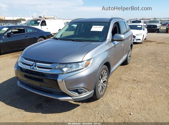 JA4AD3A36GZ019705 2016 MITSUBISHI OUTLANDER Gray Front view
