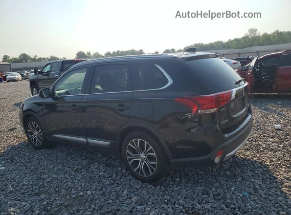 JA4AD3A36JZ011787 2018 MITSUBISHI OUTLANDER Черный Задняя левая четверть
