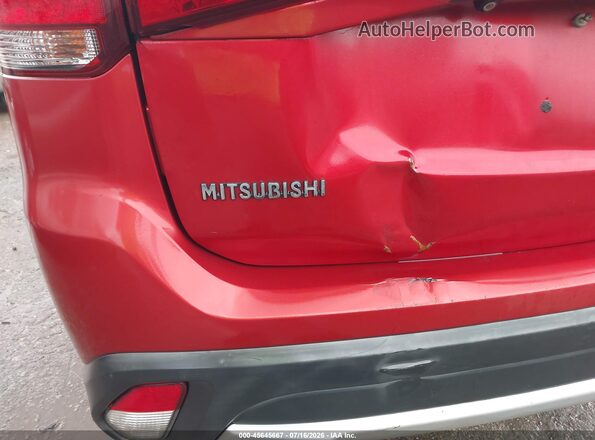 JA4AD3A37GZ011371 2016 MITSUBISHI OUTLANDER Красный Вид спереди