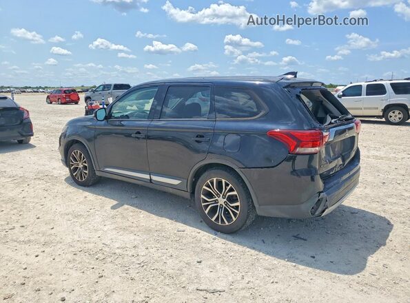 JA4AD3A37HZ022968 2017 MITSUBISHI OUTLANDER Black Rear left