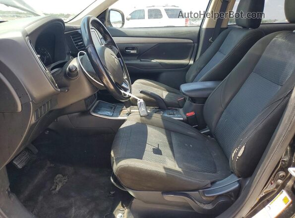 JA4AD3A37HZ022968 2017 MITSUBISHI OUTLANDER Black Front interior view