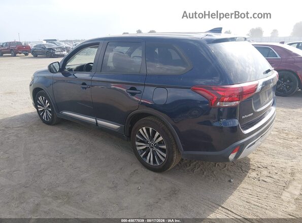 JA4AD3A37LZ007119 2020 MITSUBISHI OUTLANDER Dark Blue Trasero izquierdo