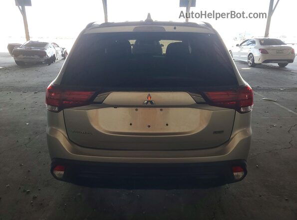 JA4AD3A37LZ036331 2020 MITSUBISHI OUTLANDER Silver Вид ззаду