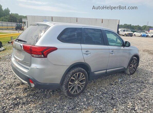 JA4AD3A38HZ021750 2017 MITSUBISHI OUTLANDER Серебряный Задняя правая четверть