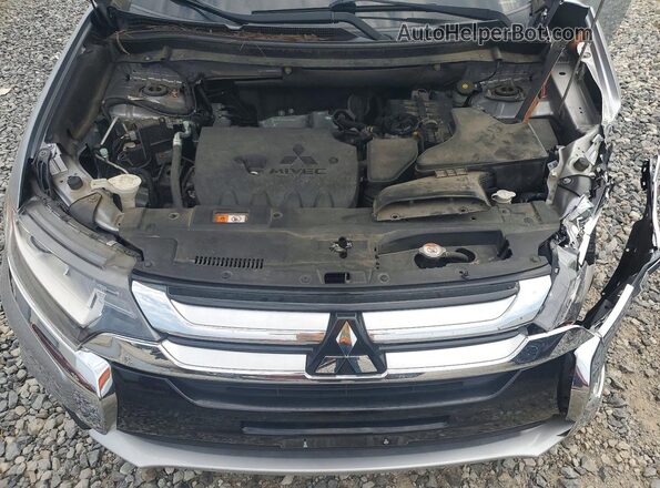 JA4AD3A38HZ021750 2017 MITSUBISHI OUTLANDER Серебряный Вид подкапотного пространства