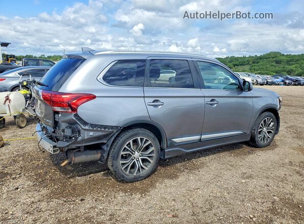JA4AD3A38JZ004565 2018 MITSUBISHI OUTLANDER Gray Trasero derecho