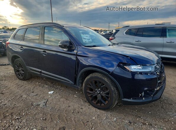 JA4AD3A38KZ032514 2019 MITSUBISHI OUTLANDER Blue Delantero derecho