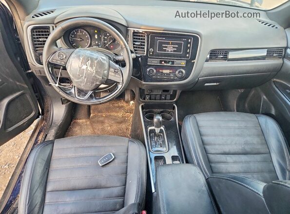 JA4AD3A38KZ032514 2019 MITSUBISHI OUTLANDER Blue Vista del salpicadero
