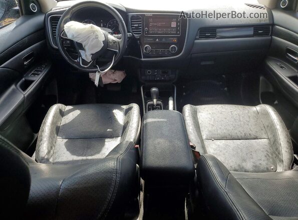 JA4AD3A39JJ001009 2018 MITSUBISHI OUTLANDER Gray წინა პანელის ხედი
