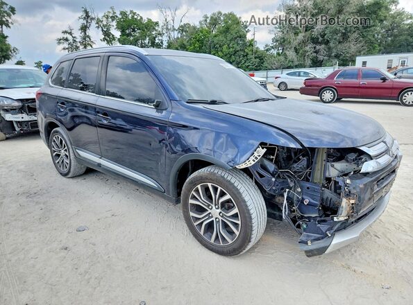 JA4AD3A39JJ001544 2018 MITSUBISHI OUTLANDER Blue Przód prawy