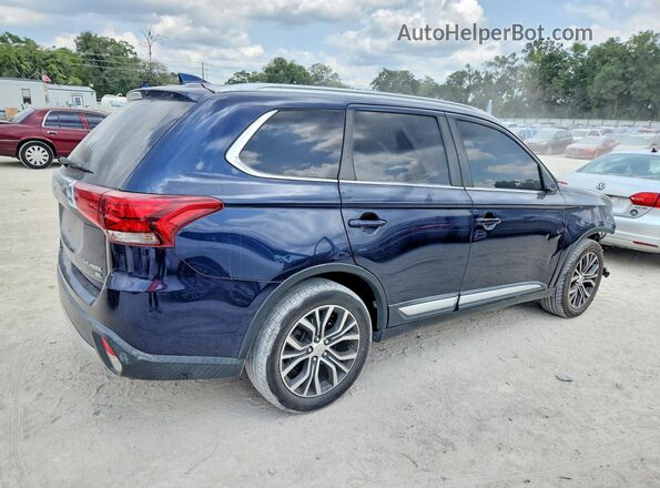 JA4AD3A39JJ001544 2018 MITSUBISHI OUTLANDER Blue Tył prawy