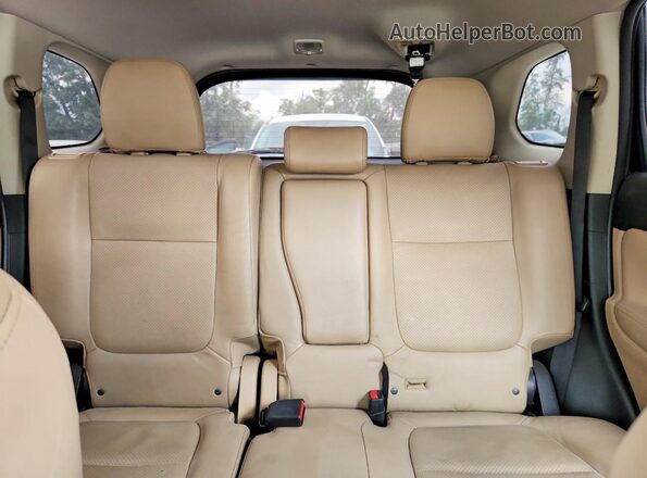JA4AD3A39JJ001544 2018 MITSUBISHI OUTLANDER Blue Widok tylnych siedzeń