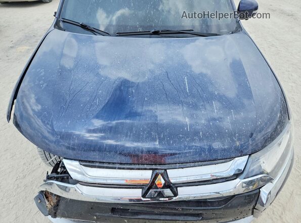JA4AD3A39JJ001544 2018 MITSUBISHI OUTLANDER Blue Widok komory silnika