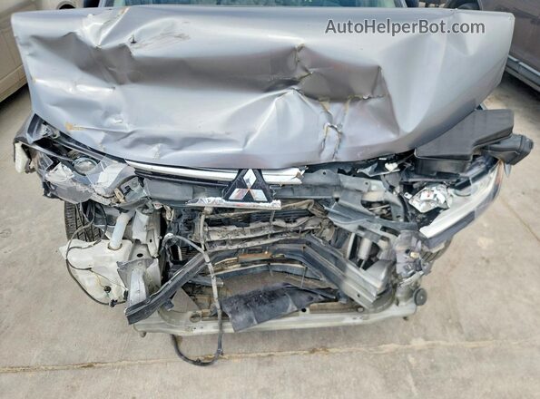 JA4AD3A39JZ043309 2018 MITSUBISHI OUTLANDER Gray Вид підкапотного простору