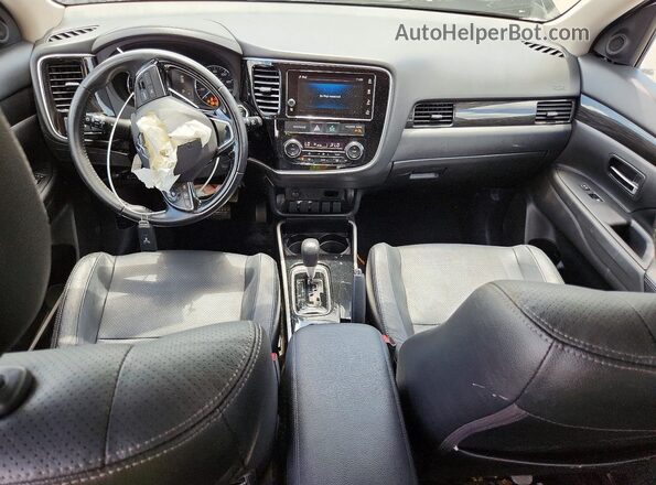 JA4AD3A3XHZ048965 2017 MITSUBISHI OUTLANDER Black Вид панелі приладів