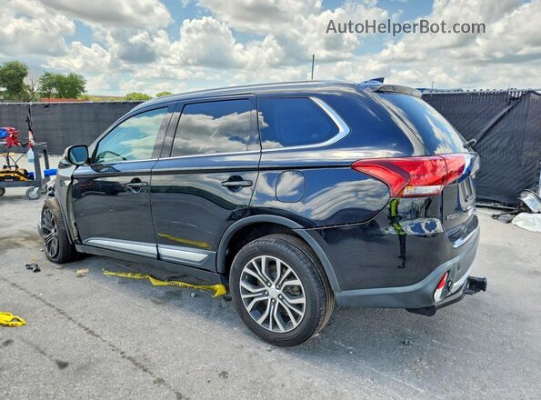 JA4AD3A3XHZ048965 2017 MITSUBISHI OUTLANDER Black Задня ліва чверть