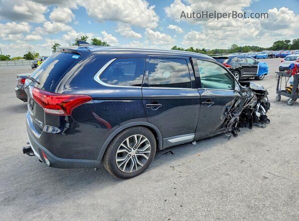JA4AD3A3XHZ048965 2017 MITSUBISHI OUTLANDER Black Задня права чверть