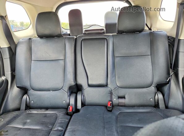 JA4AD3A3XHZ048965 2017 MITSUBISHI OUTLANDER Black Вид задніх сидінь