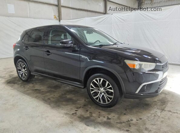 JA4AP3AU0HZ005395 2017 MITSUBISHI OUTLANDER Black Передня права чверть