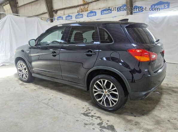 JA4AP3AU0HZ005395 2017 MITSUBISHI OUTLANDER Black Задня ліва чверть