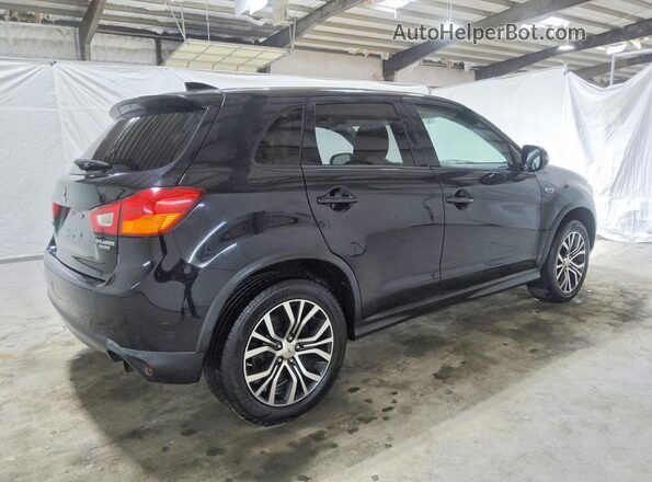 JA4AP3AU0HZ005395 2017 MITSUBISHI OUTLANDER Black Задня права чверть
