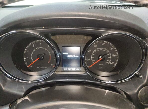 JA4AP3AU0HZ005395 2017 MITSUBISHI OUTLANDER Black Вид щитка приладів