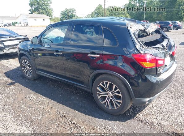 JA4AP3AU0HZ048876 2017 MITSUBISHI OUTLANDER SPORT Black Trasero izquierdo