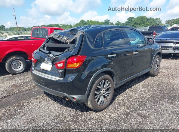 JA4AP3AU0HZ048876 2017 MITSUBISHI OUTLANDER SPORT Black Trasero derecho
