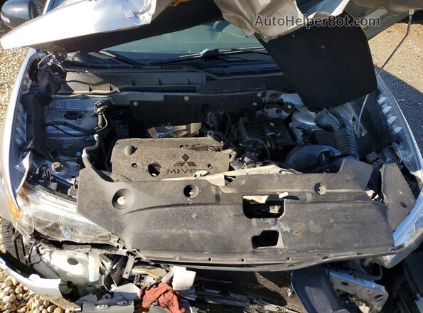 JA4AP3AU0KU019902 2019 MITSUBISHI OUTLANDER Silver Շարժիչի բաժամունքի տեսք