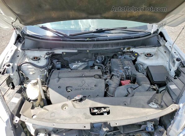 JA4AP3AU0LU021019 2020 MITSUBISHI OUTLANDER White Vista del compartimento del motor