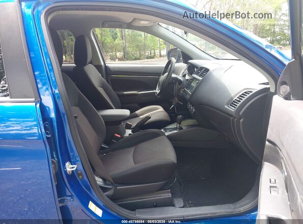 JA4AP3AU1JU006641 2018 MITSUBISHI OUTLANDER SPORT Blue Front interior view