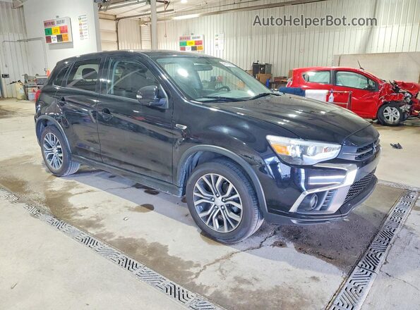 JA4AP3AU1KU020265 2019 MITSUBISHI OUTLANDER Black წინა მარჯვენა