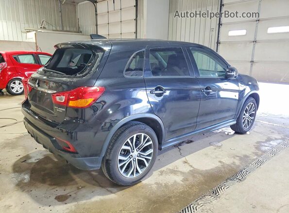 JA4AP3AU1KU020265 2019 MITSUBISHI OUTLANDER Black უკანა მარჯვენა