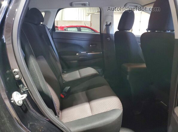JA4AP3AU1KU020265 2019 MITSUBISHI OUTLANDER Black უკანა სალონის ხედი