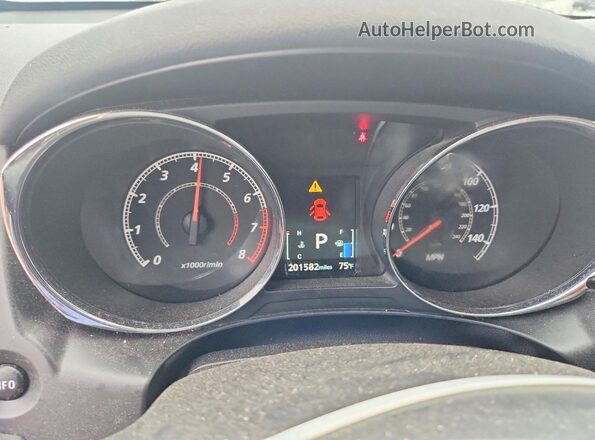 JA4AP3AU1KU021951 2019 MITSUBISHI OUTLANDER Black Vista del cuadro de instrumentos