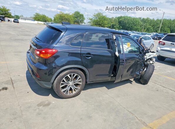 JA4AP3AU1KU024672 2019 MITSUBISHI OUTLANDER Black Trasero derecho