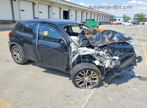 JA4AP3AU1KU024672 2019 MITSUBISHI OUTLANDER Black Delantero derecho