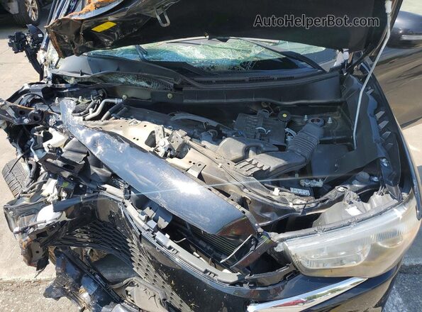 JA4AP3AU1KU024672 2019 MITSUBISHI OUTLANDER Black Vista del compartimento del motor