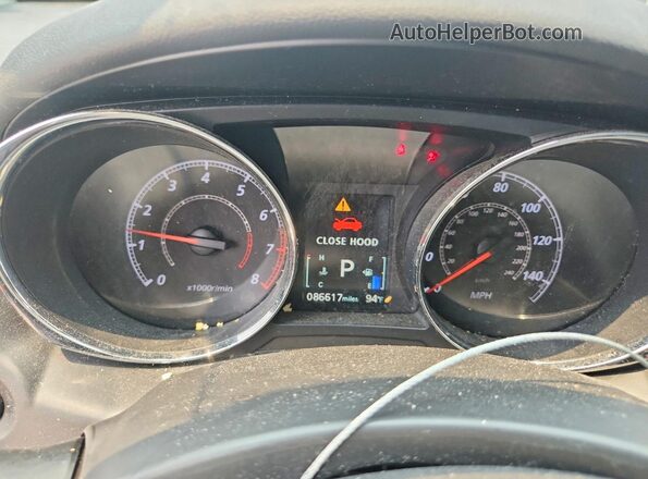 JA4AP3AU1LU006657 2020 MITSUBISHI OUTLANDER Черный Вид щитка приборов