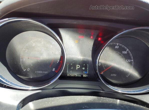 JA4AP3AU1LU017013 2020 MITSUBISHI OUTLANDER Orange Widok zestawu wskaźników