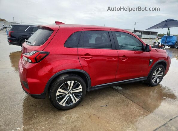 JA4AP3AU1LU017142 2020 MITSUBISHI OUTLANDER Red Задня права чверть
