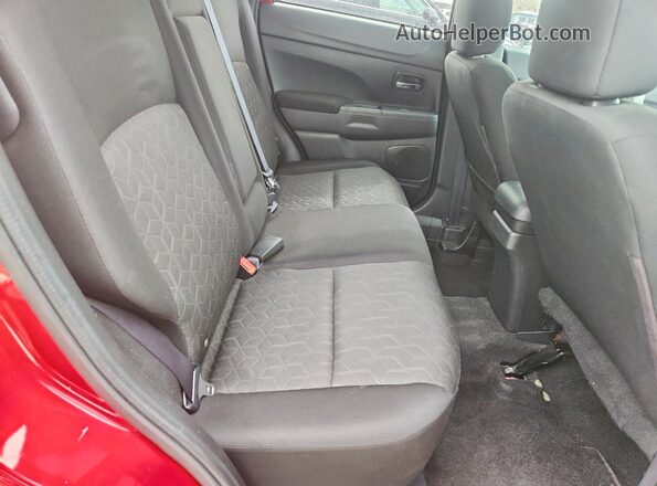 JA4AP3AU1LU017142 2020 MITSUBISHI OUTLANDER Red Вид задніх сидінь