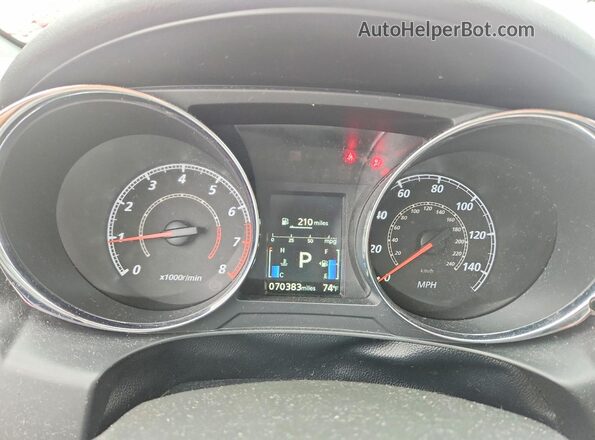 JA4AP3AU1LU017142 2020 MITSUBISHI OUTLANDER Red Вид щитка приладів
