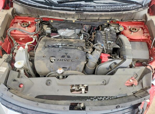 JA4AP3AU1LU017142 2020 MITSUBISHI OUTLANDER Red Вид задньої частини салону