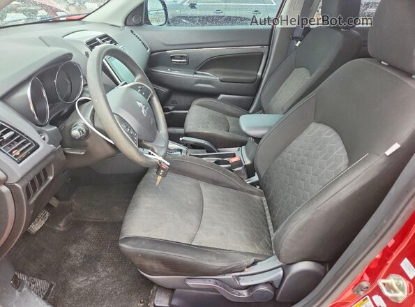 JA4AP3AU1LU017142 2020 MITSUBISHI OUTLANDER Red Вид салону спереду