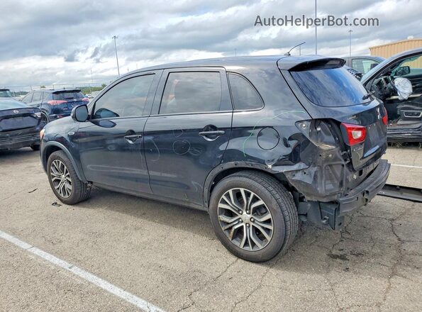 JA4AP3AU2GZ058243 2016 MITSUBISHI OUTLANDER Black უკანა მარცხენა